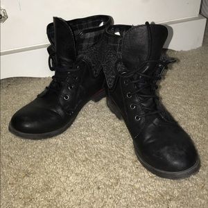 Rock and Candy combat boots